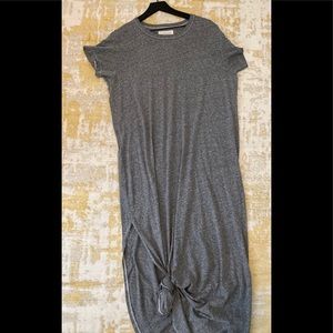 The Great. Knotted Tee Dress